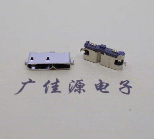 廣州micro usb 3.0接口10p沉板母座